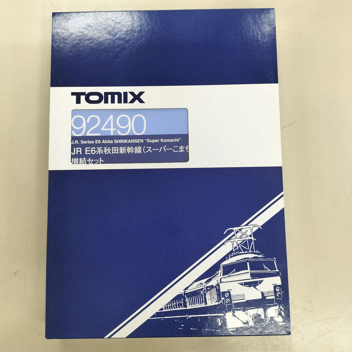 TOMIX N Gauge Train Shinkansen JRE Series 6 Akita Shinkansen (Super Komachi) Basic Expansion Set - Banzai Thrifting | BanzaiHobby