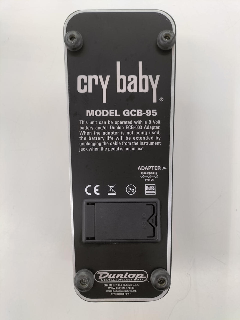 CRYBABY Wah Pedal GCB-95 - Banzai Thrifting | BanzaiHobby