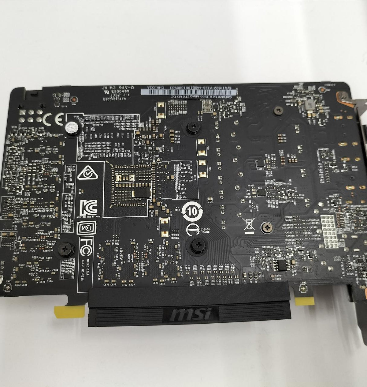 MSI G Card GTX1060 AERO ITX 6G OC