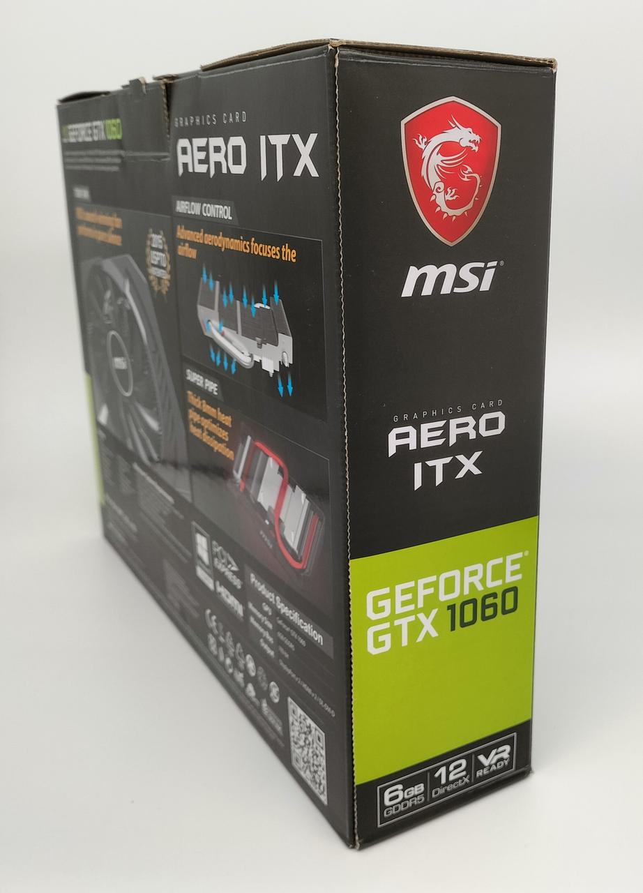 MSI Graphics Card GTX1060 AERO ITX 6GB