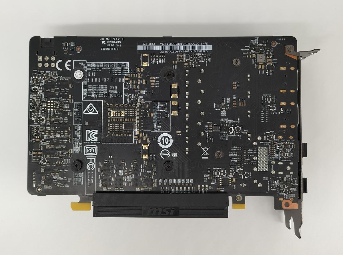 MSI Graphics Card GTX1060 AERO ITX 6GB