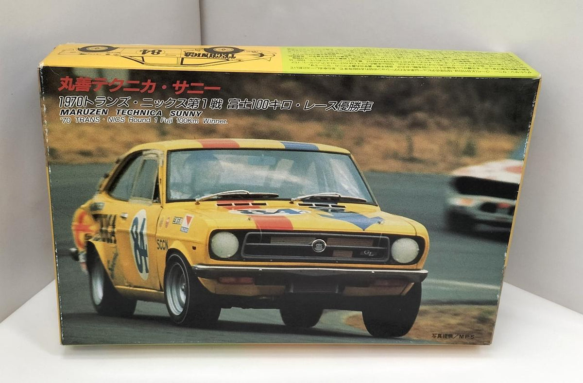 Tomei Powered 1/24 Scale Plastic Model Maruzen Technica Sunny 1970 - Banzai Thrifting | BanzaiHobby