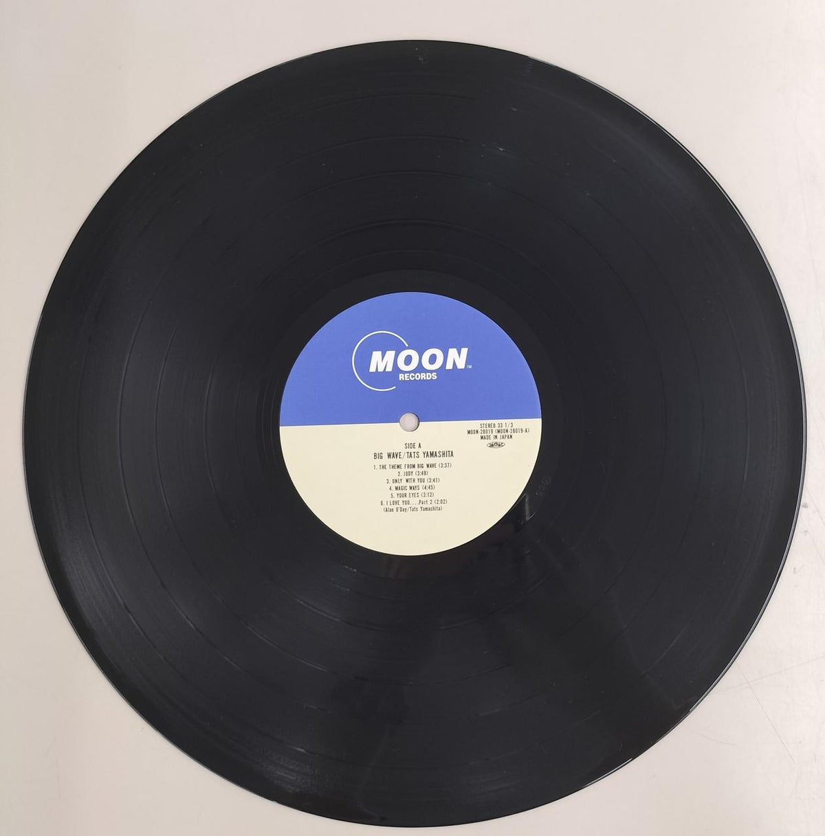 MOON LP Record BIG WAVE