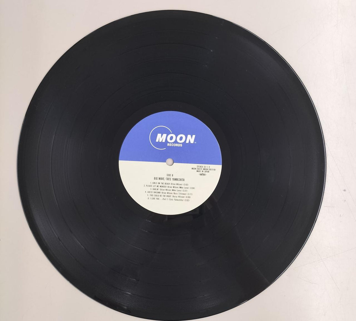 MOON LP Record BIG WAVE