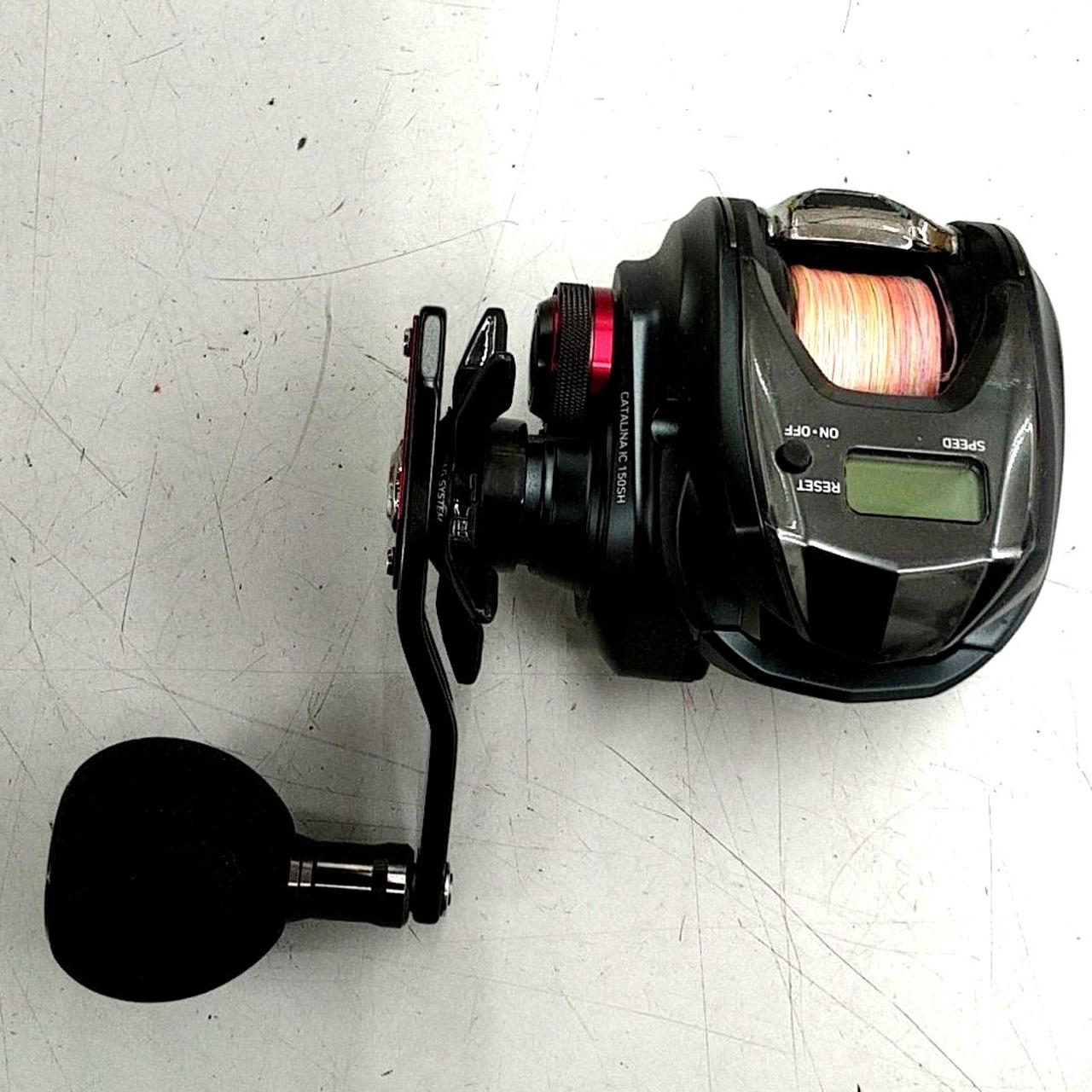 daiwa catalina reel Baitcasting IC 100SHL This premium performance based super saltwater fishing spin reel is the top shelf pick for those anglers hitting the beach Okuma Catalina Line Counter And