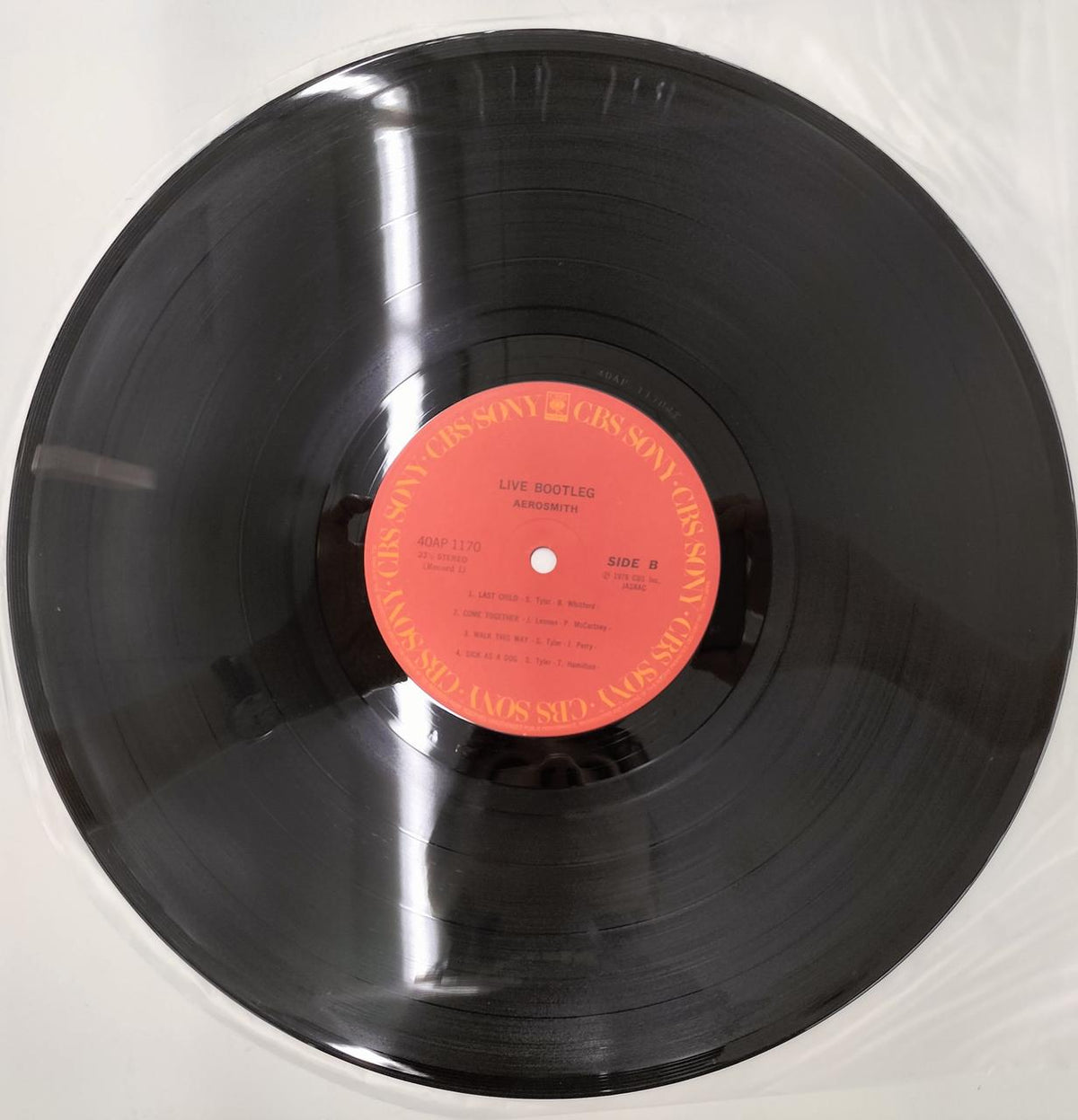 Aerosmith Record Live Bootleg
