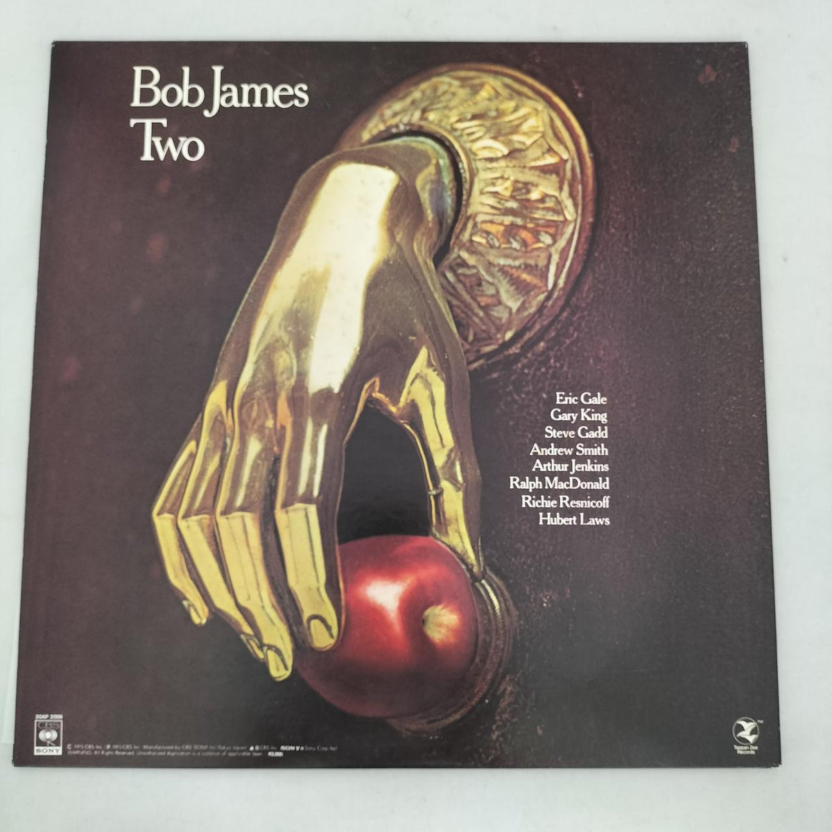 CBS Sony LP Bob James / TWO