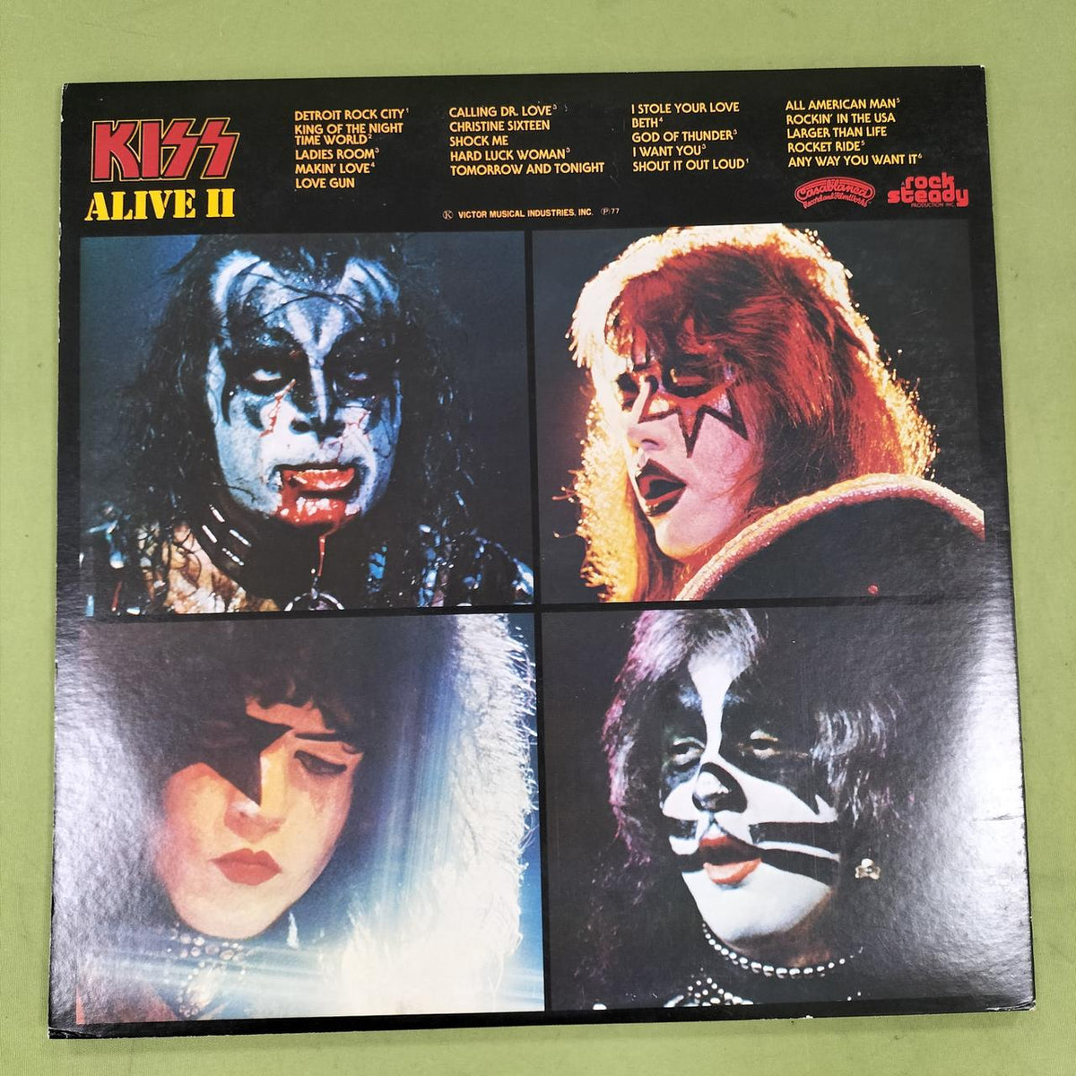 VICTOR MUSICAL INDUSTRIES Western Music Kiss Alive II