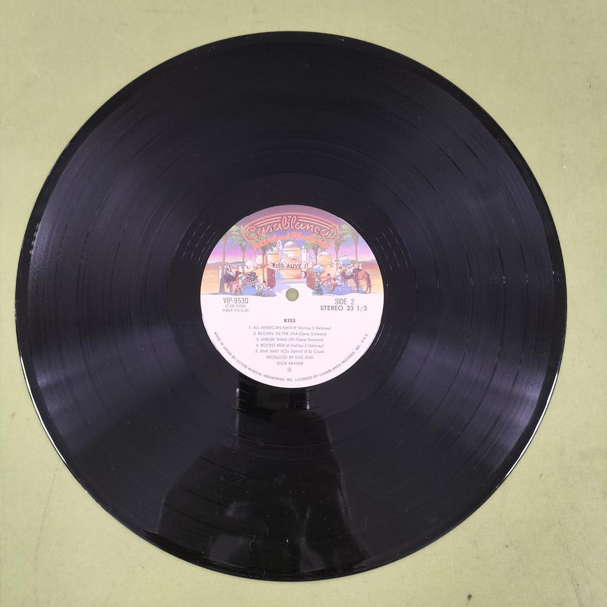VICTOR MUSICAL INDUSTRIES Western Music Kiss Alive II