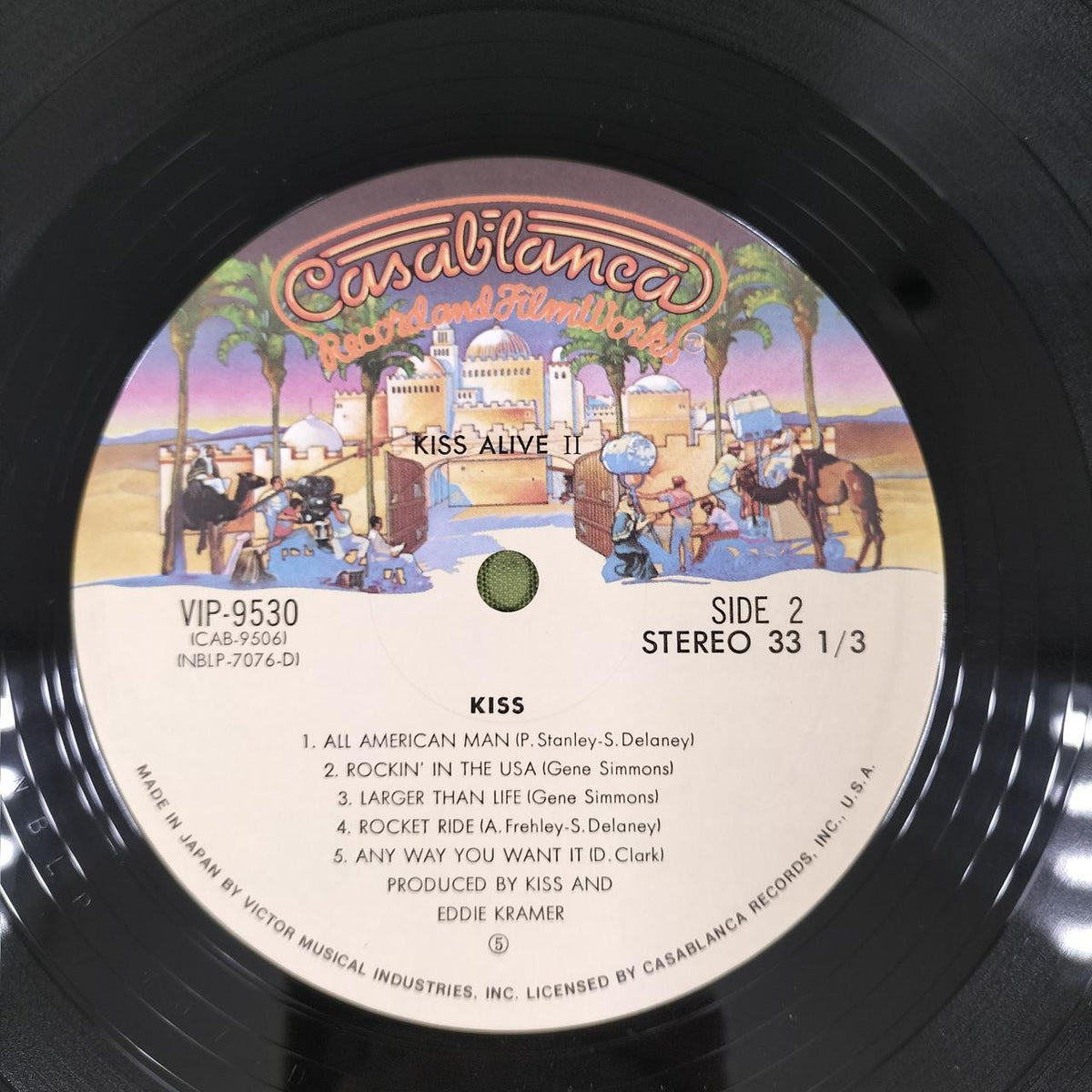 VICTOR MUSICAL INDUSTRIES Western Music Kiss Alive II