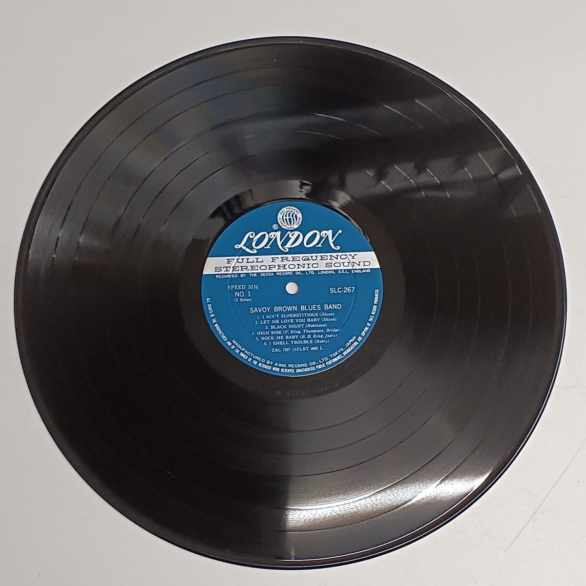 King Records SHAKE DOWN/SAVOY BROWN SLC 267