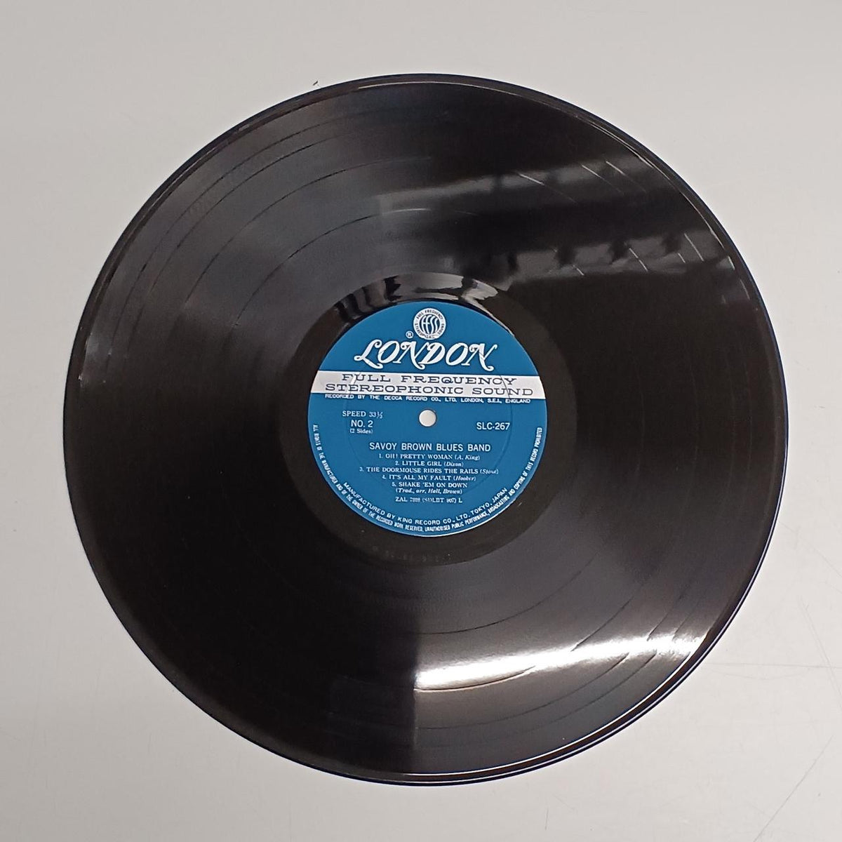 King Records SHAKE DOWN/SAVOY BROWN SLC 267