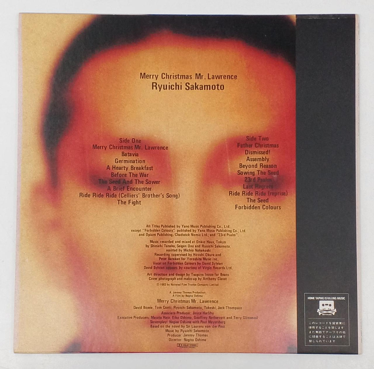 Polydor Japanese Music: Merry Christmas, Mr. Lawrence, Original Soundtrack