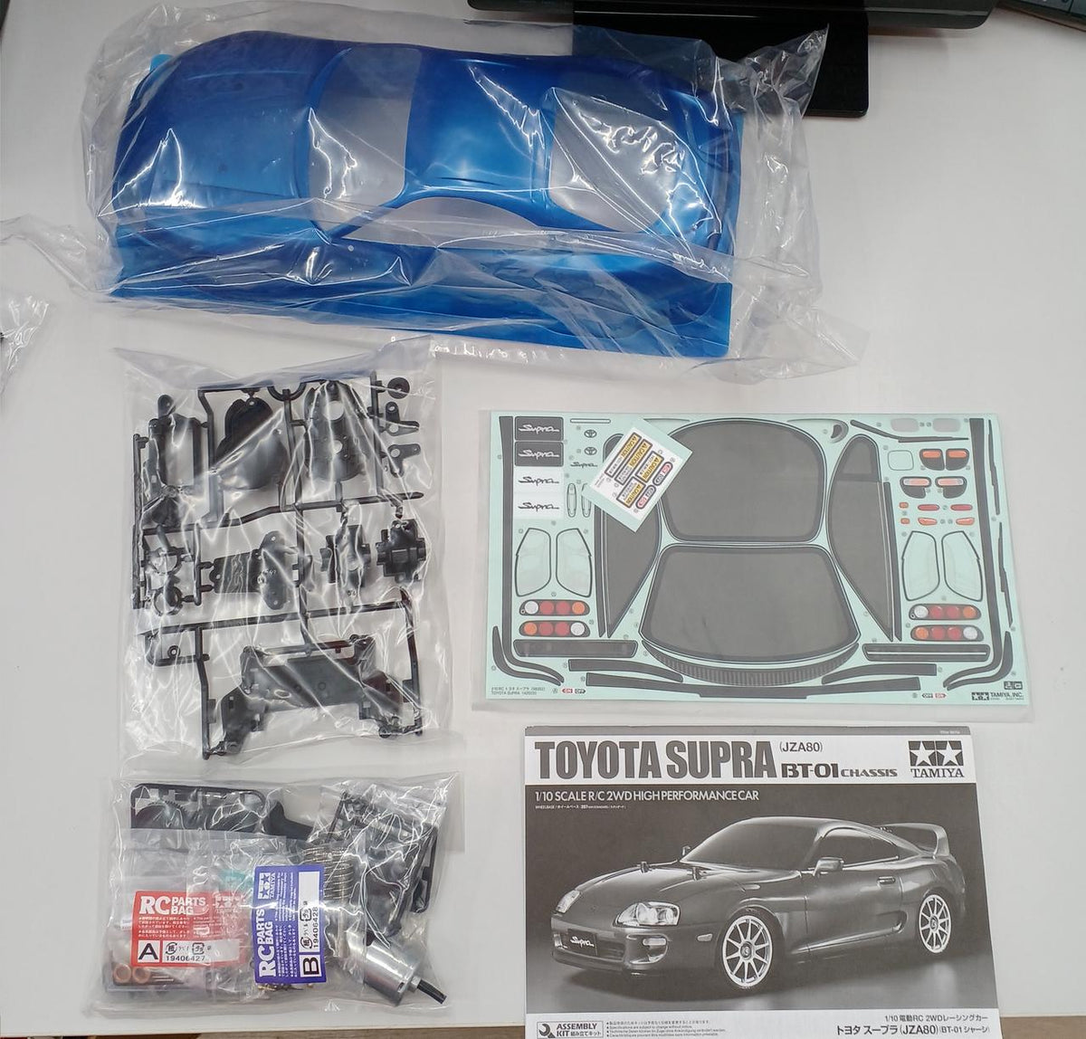 TAMIYA Toyota Supra (JZA80) BT-01 Chassis - Banzai Thrifting | BanzaiHobby