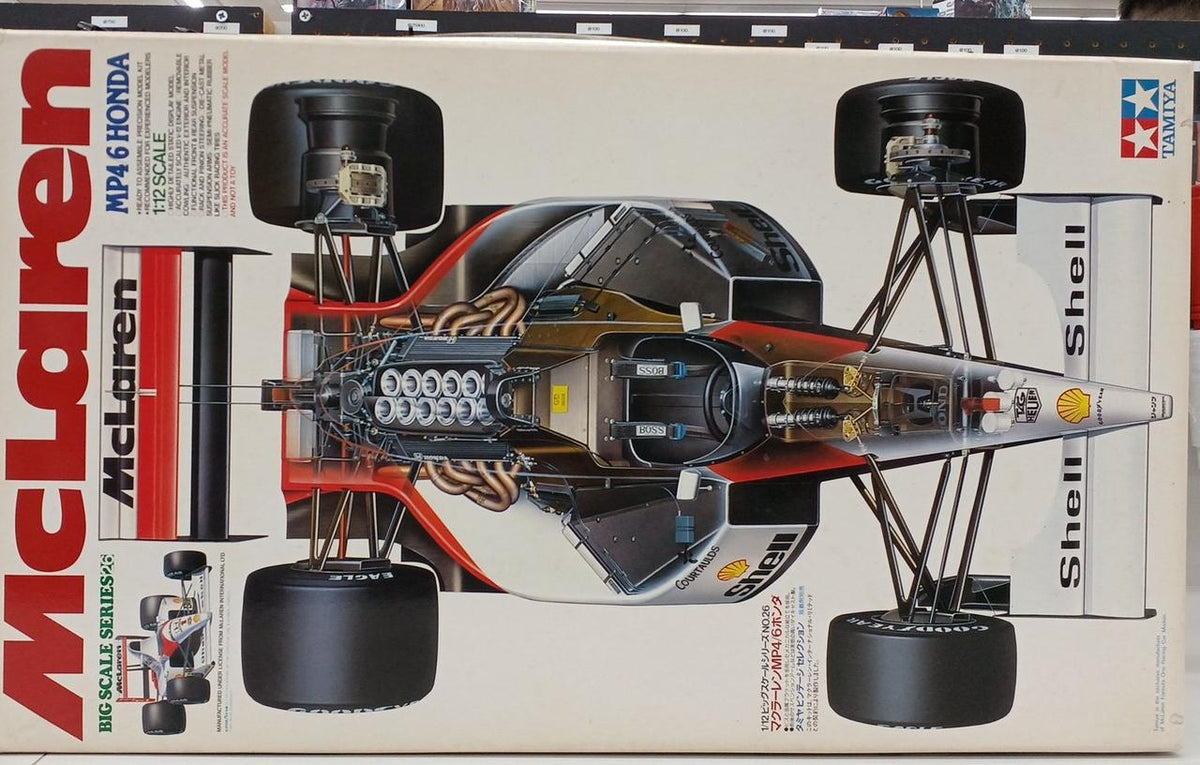 TAMIYA McLaren MP4/6 Honda Tamiya Vintage Selection - Banzai Thrifting | BanzaiHobby