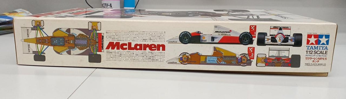 TAMIYA McLaren MP4/6 Honda Tamiya Vintage Selection - Banzai Thrifting | BanzaiHobby