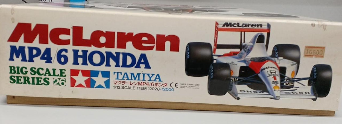 TAMIYA McLaren MP4/6 Honda Tamiya Vintage Selection - Banzai Thrifting | BanzaiHobby