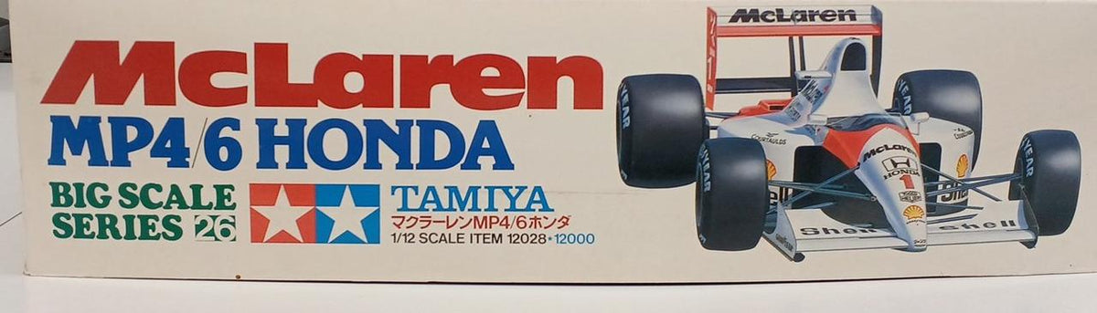 TAMIYA McLaren MP4/6 Honda Tamiya Vintage Selection - Banzai Thrifting | BanzaiHobby