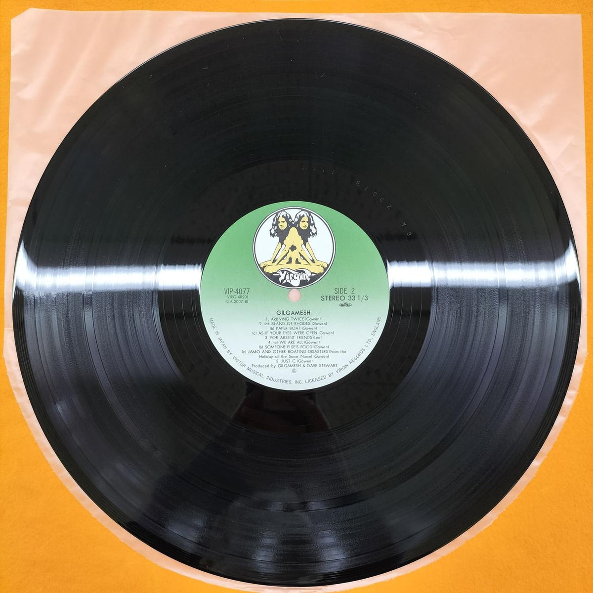 Victor Music Industry Co., Ltd. LP Software VIP 4077