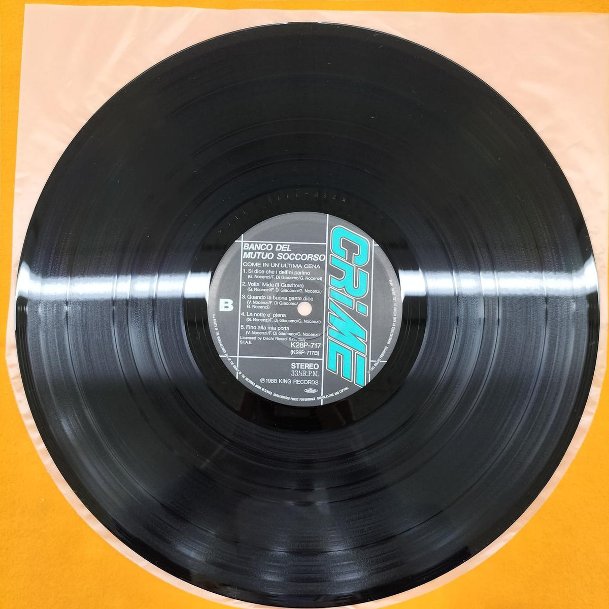 KING RECORDS LP Software K28P-717