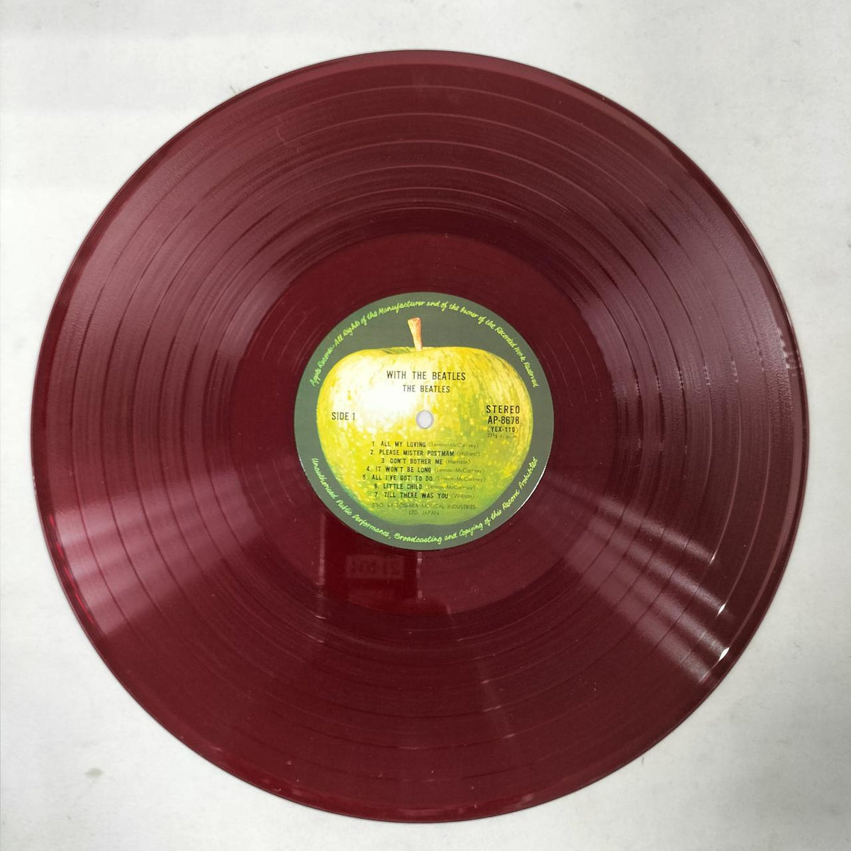 Toshiba Musical Corporation LP Stereo This is The Beatles VOL.2 Red Record