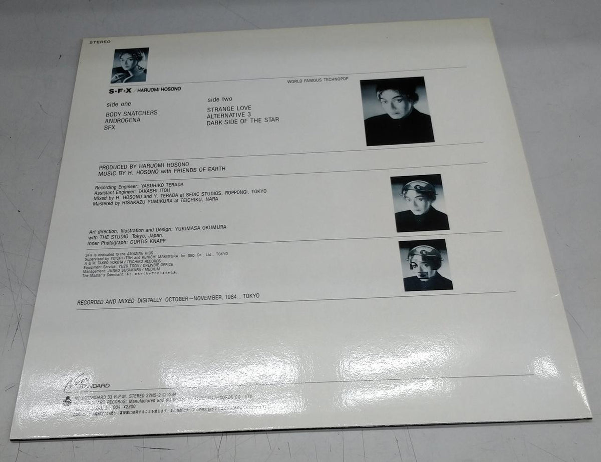 NON‐STANDARDSTEREO Record: S.F.X. Haruomi Hosono