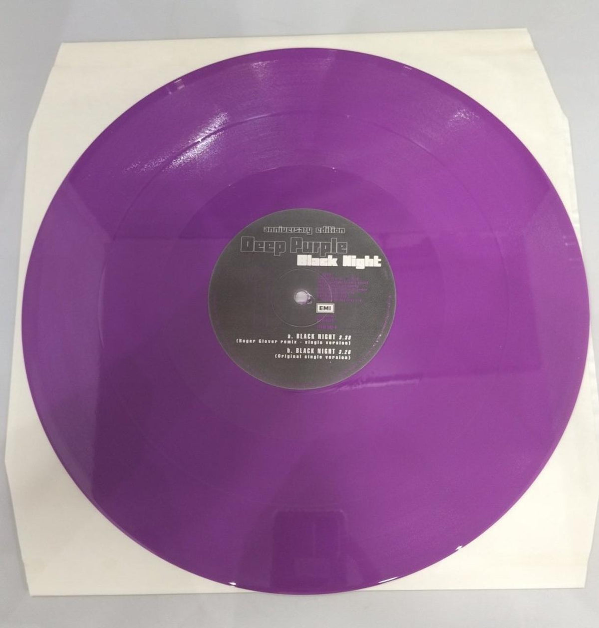 EMI LP Record BLACK NIGHT ANNIVERSARY EDITION