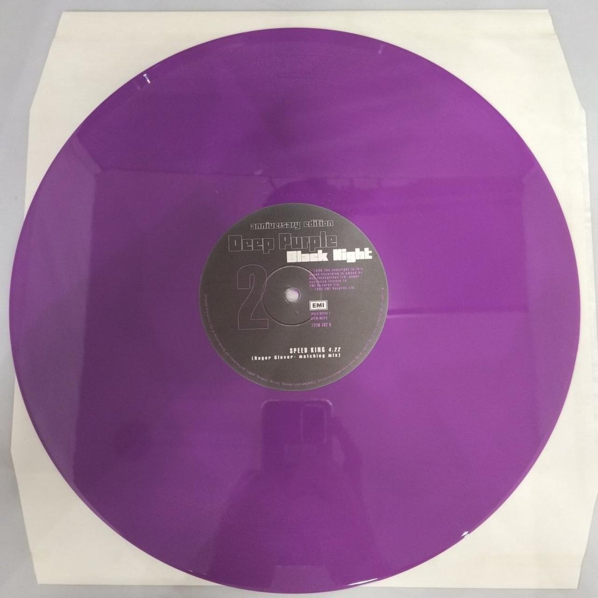 EMI LP Record BLACK NIGHT ANNIVERSARY EDITION