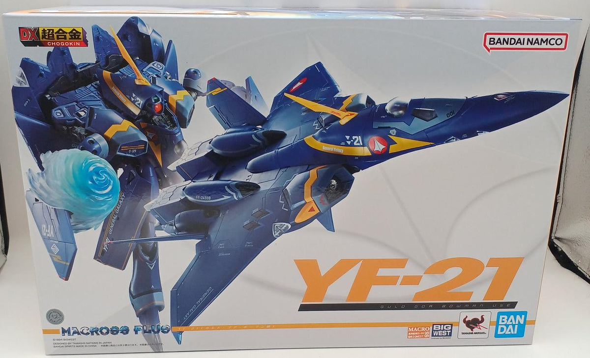 BANDAI DX Chogokin Macross Plus YF-21 (Guld Gore Bowman Unit)