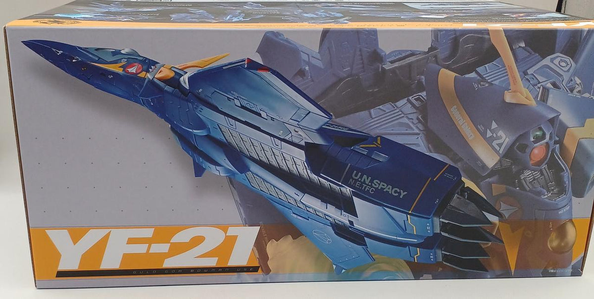 BANDAI DX Chogokin Macross Plus YF-21 (Guld Gore Bowman Unit)