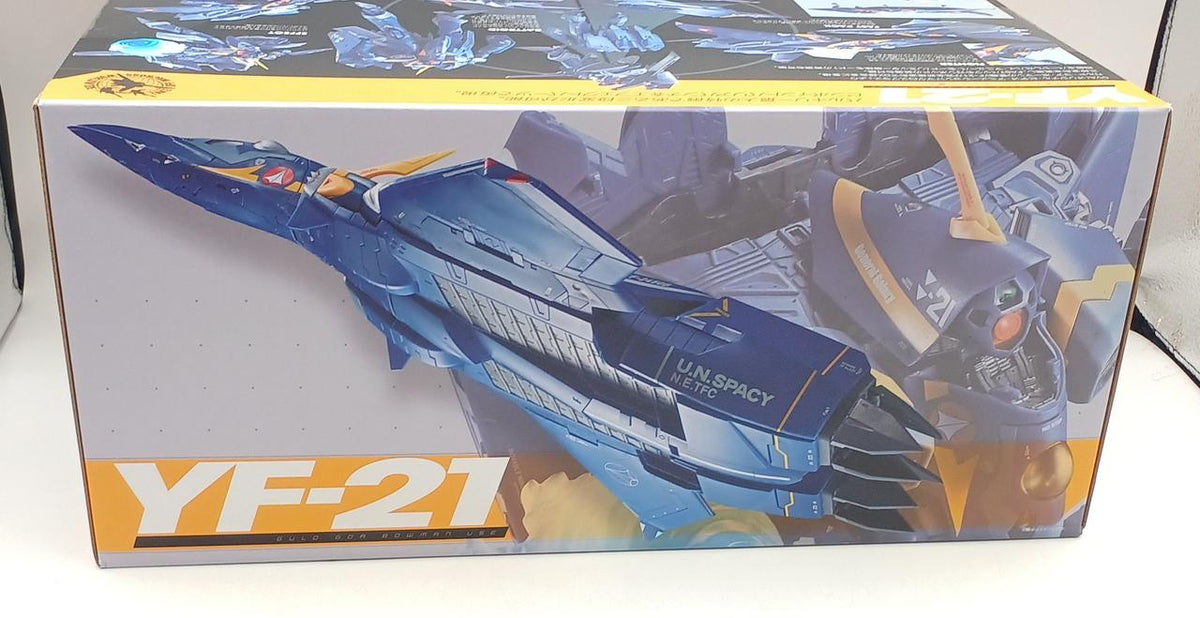 BANDAI DX Chogokin Macross Plus YF-21 (Guld Gore Bowman Unit)