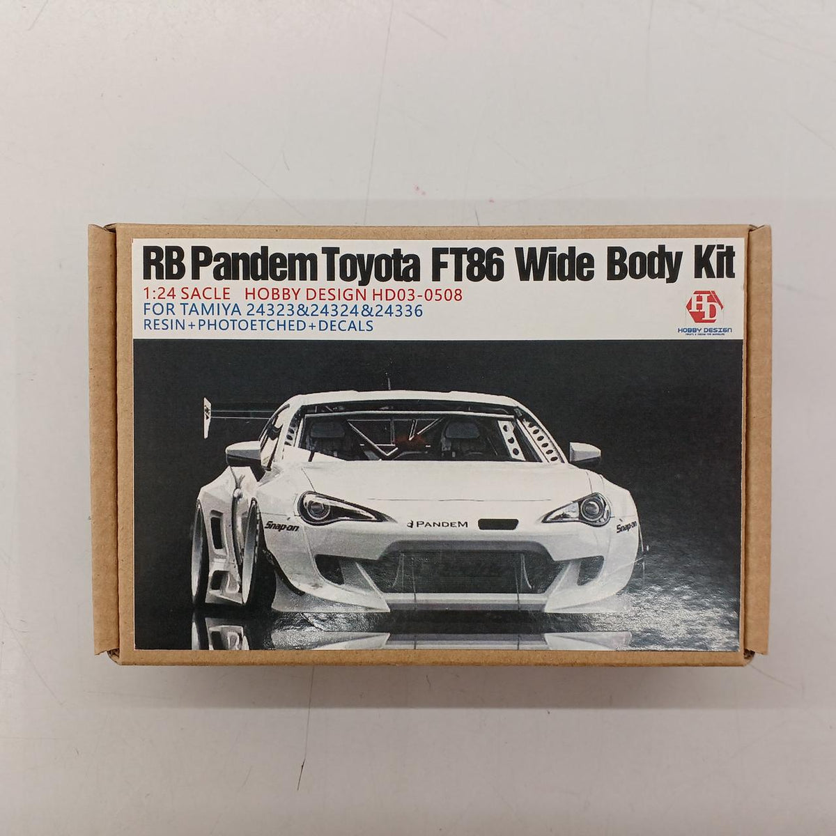 HOBBY DESIGN 1/24 Garage Kit FT86 WIDE BODY KIT - Banzai Thrifting | BanzaiHobby