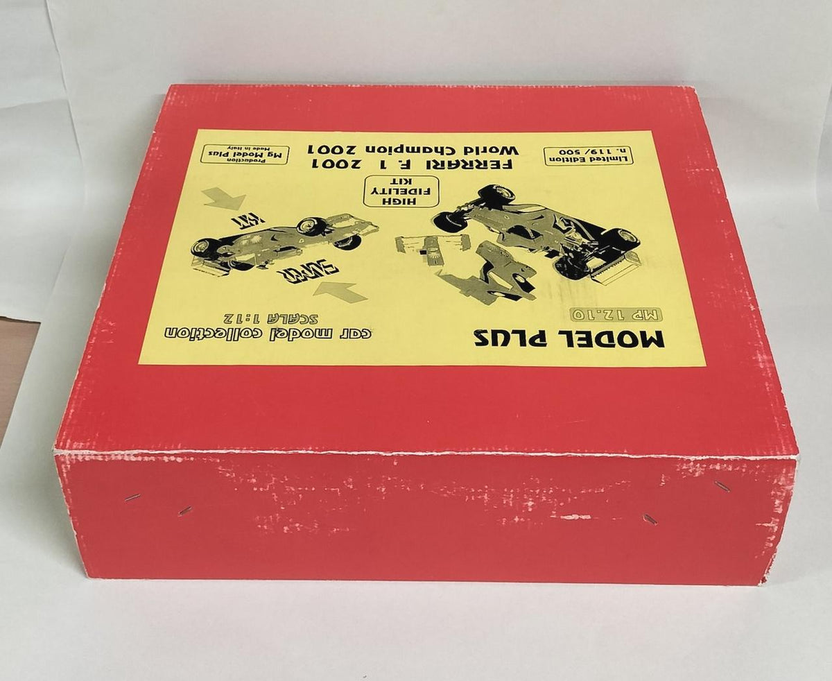 MODEL PLUS Ferrari F.1 2001 World Champion 1:12 car model collection - Banzai Thrifting | BanzaiHobby