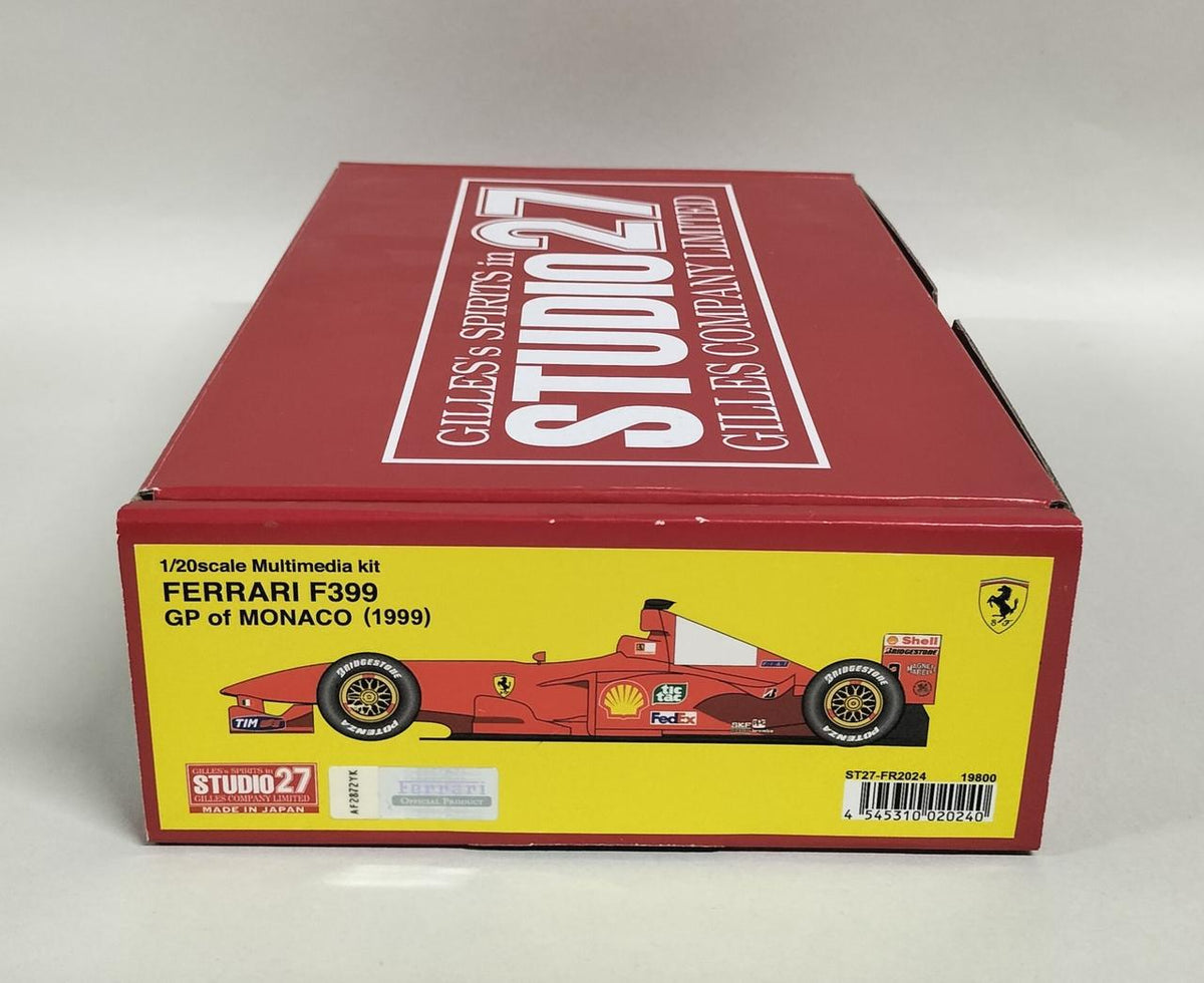 STUDIO27 Ferrari F399 GP of MONACO (1999) 1/20 Scale Kit Model - Banzai Thrifting | BanzaiHobby