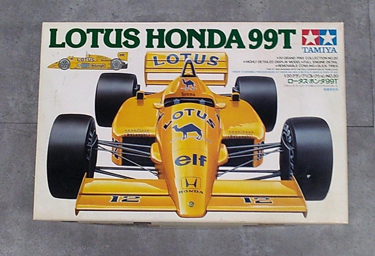 TAMIYA 1/20 Grand Prix Collection Lotus Honda 99T 20020 - Banzai Thrifting | BanzaiHobby
