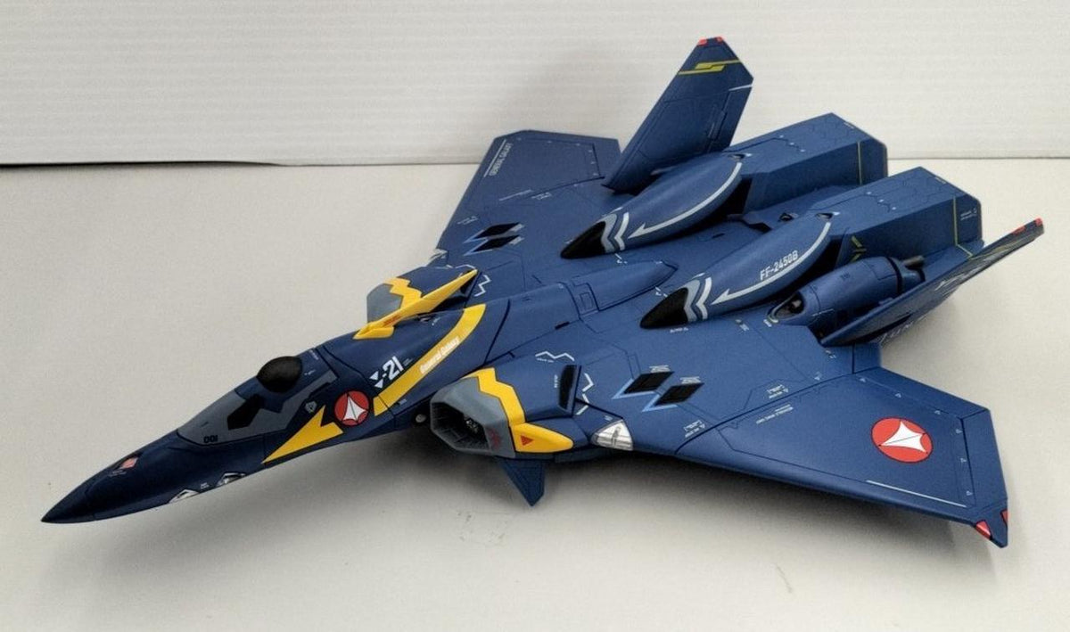 superalloy DX Chogokin YF-21 Guld Gore Bowman Unit 'Macross Plus'