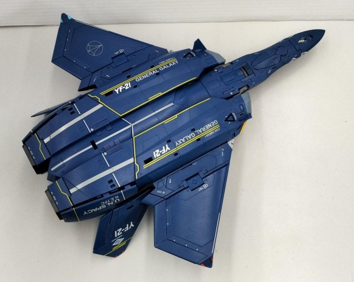 superalloy DX Chogokin YF-21 Guld Gore Bowman Unit 'Macross Plus'