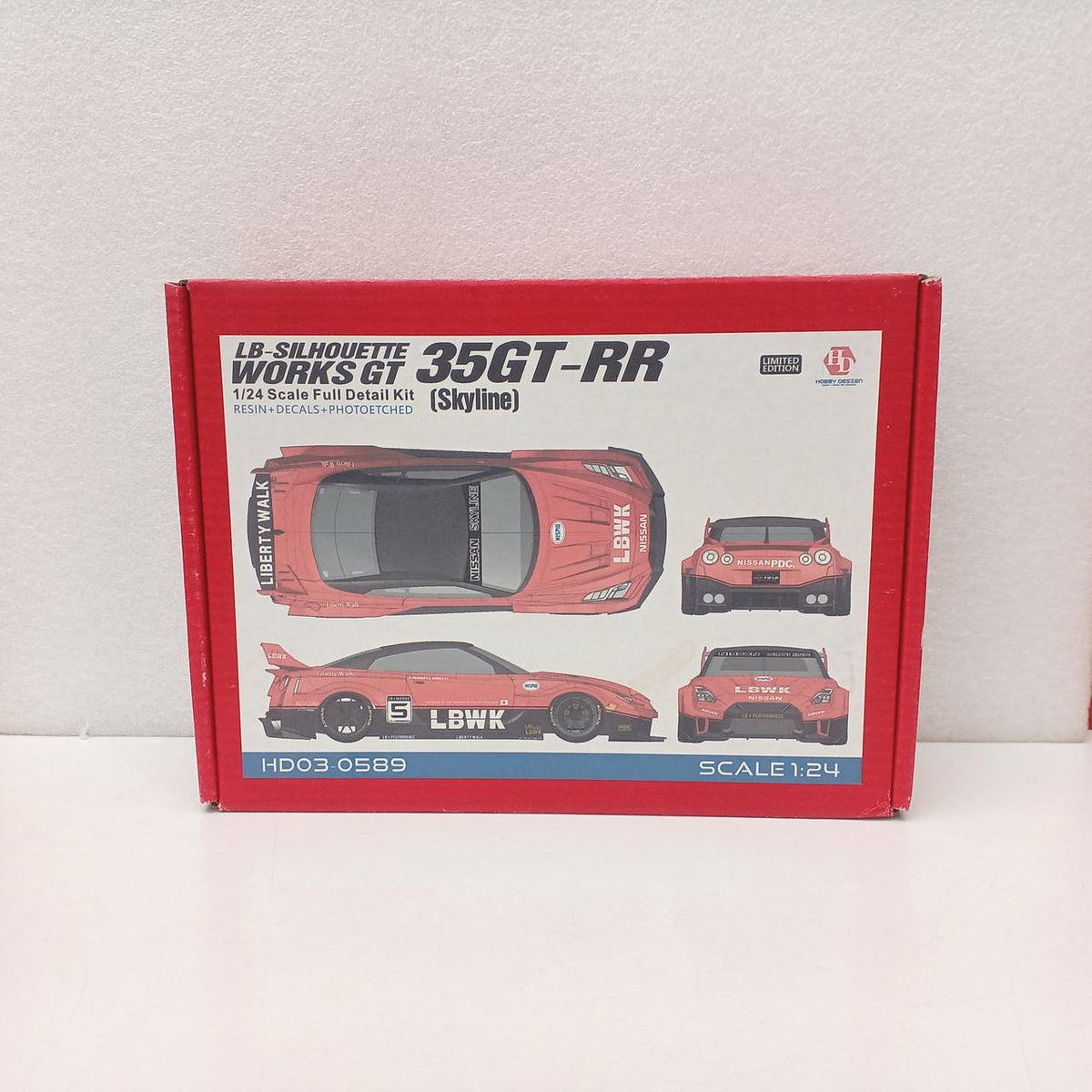 HOBBY DESIGN 1/24 Resin Kit 35GT-RR - Banzai Thrifting | BanzaiHobby