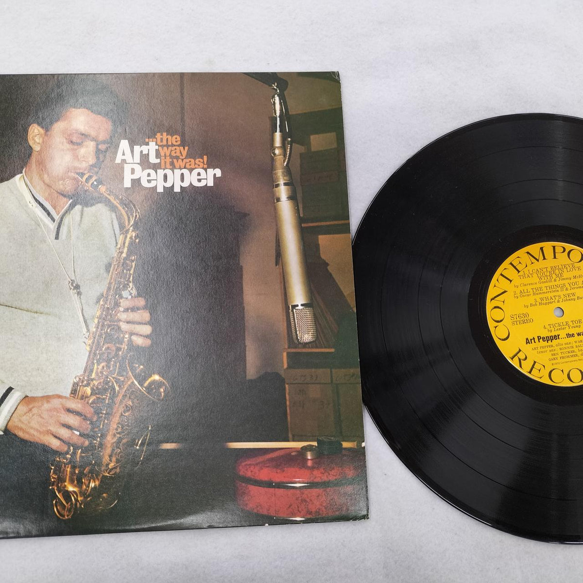 Contemporary JAZZ/FUSION ART PEPPER / THE WAY IT WAS