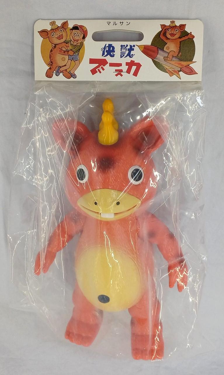 MARUSAN Soft Vinyl Bootha 450 Showa Persimmon Color ver. Hashimoto Toy Store Limited - MARUSAN Banzai Hobby