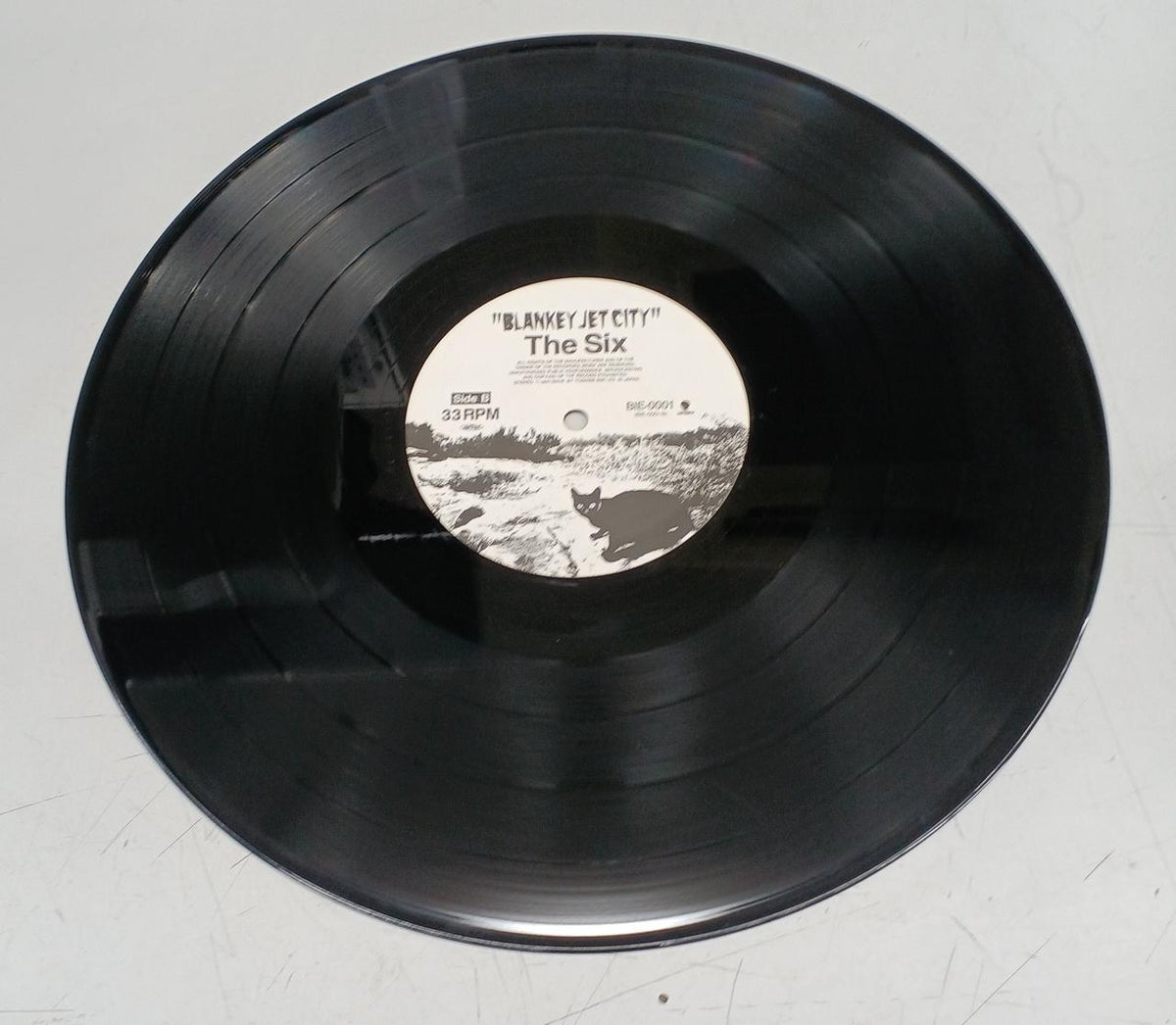 TOSHIBA LP record BLANKY JETTCITY HE SIX ANALOG