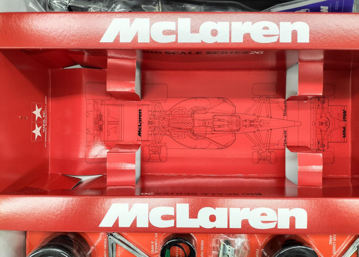 TAMIYA Plastic Model MACLAREN MP4/6 HONDA 1/12 - Banzai Thrifting | BanzaiHobby