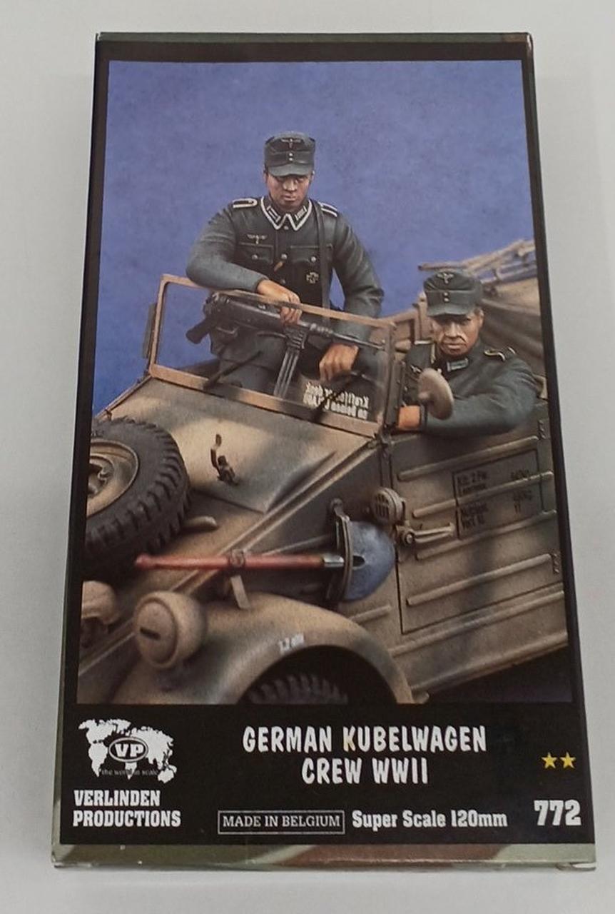 Burlinden German Kübelwagen CREW WWII 120MM - Banzai Thrifting | BanzaiHobby