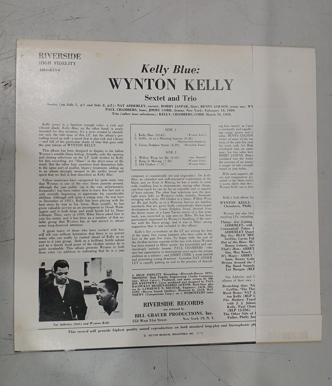 Victor Music Industries LP Jazz Wynton Kelly / Kelly Blue