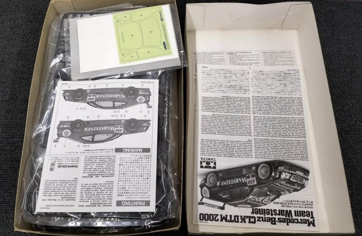 TAMIYA Sports Car Series Mercedes-Benz CLK DTM 2000 - Banzai Thrifting | BanzaiHobby