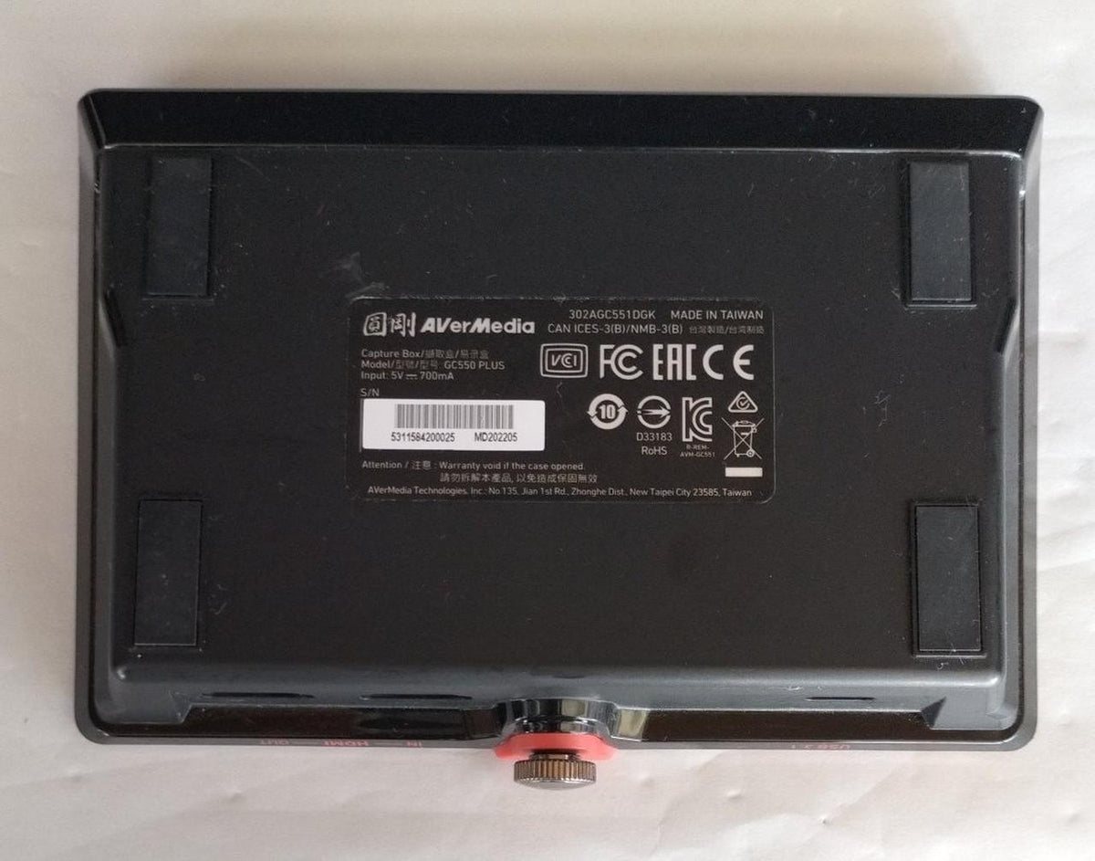 AVERMEDIA Capture Device GC550 PULUS