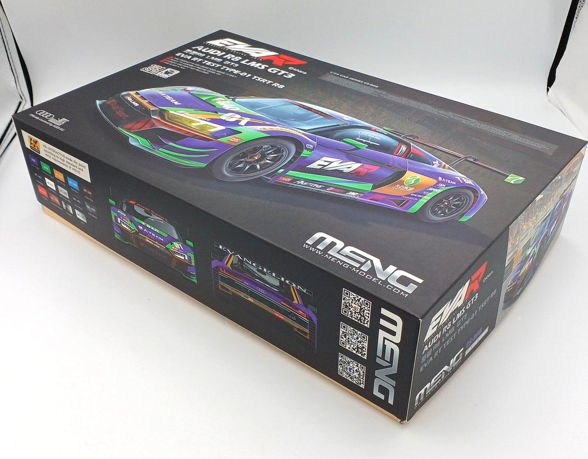 MENG MODEL 1/24 CAR SERIES MCS-08 AUDI R8 LMS GT3 EVA R - Banzai Thrifting | BanzaiHobby