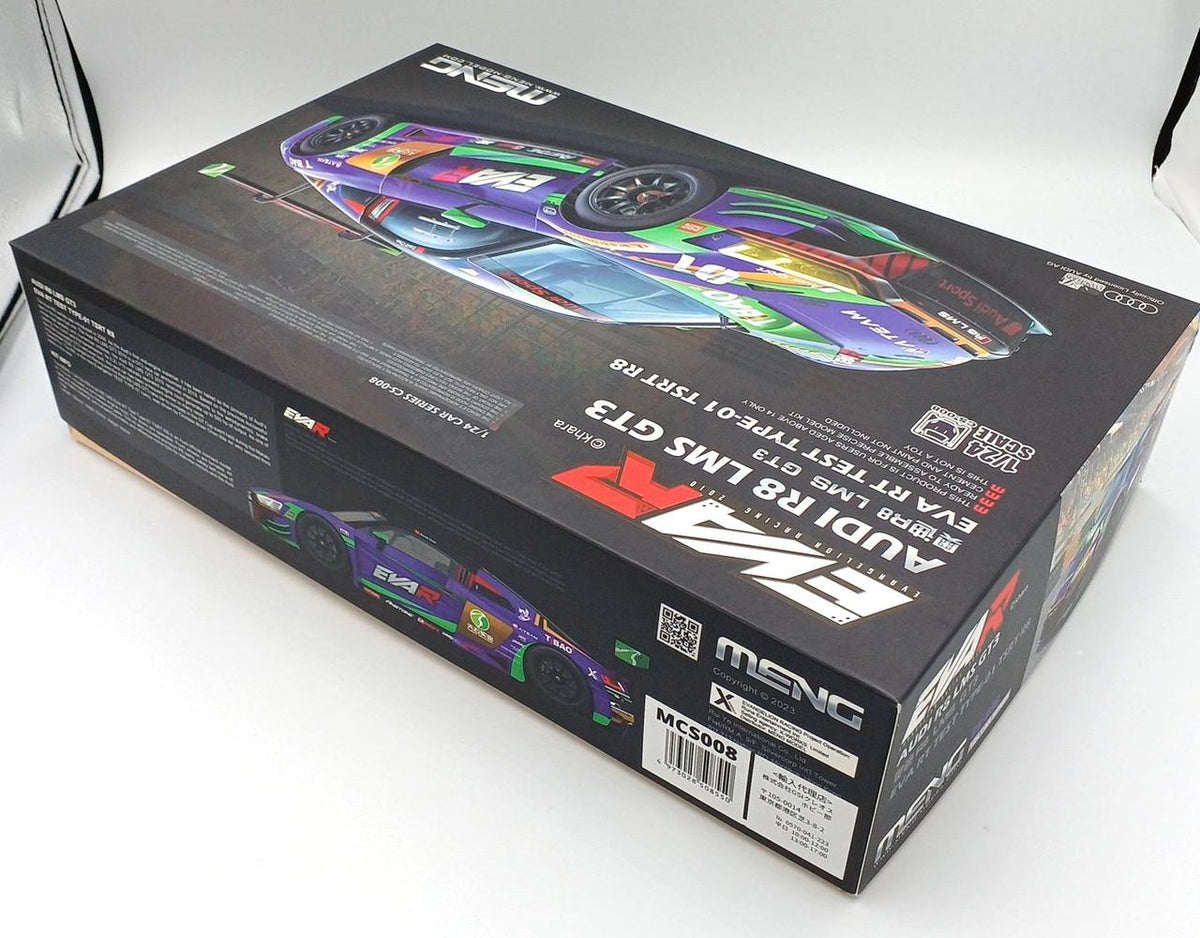 MENG MODEL 1/24 CAR SERIES MCS-08 AUDI R8 LMS GT3 EVA R - Banzai Thrifting | BanzaiHobby