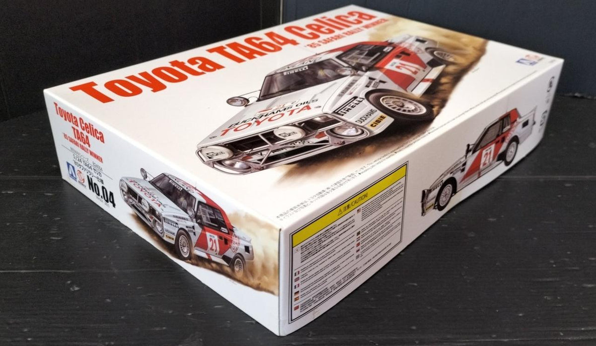 Aoshima BEEMAX Series NO.4 1/24 TA64 Celica '85 Safari Rally Spec - Banzai Thrifting | BanzaiHobby