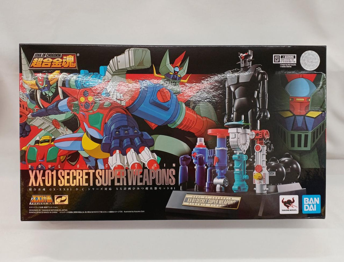 BANDAI Chogokin Soul XX Project Secret Weapon Set 01